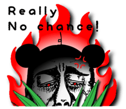 Uncle panda "Oji panda"(English version) sticker #5707858