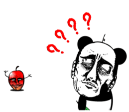 Uncle panda "Oji panda"(English version) sticker #5707860