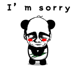 Uncle panda "Oji panda"(English version) sticker #5707863