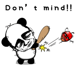 Uncle panda "Oji panda"(English version) sticker #5707864