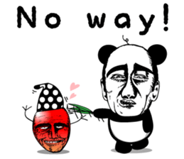 Uncle panda "Oji panda"(English version) sticker #5707866