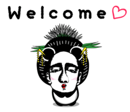 Uncle panda "Oji panda"(English version) sticker #5707867