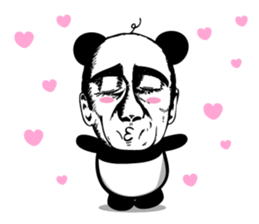 Uncle panda "Oji panda"(English version) sticker #5707873
