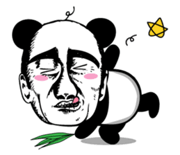 Uncle panda "Oji panda"(English version) sticker #5707875