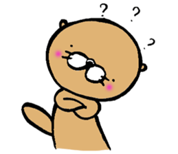 Sea otter! sticker #5707882