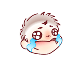 Sticker for mom of twins(English) sticker #5708159