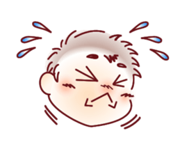 Sticker for mom of twins(English) sticker #5708167