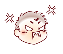 Sticker for mom of twins(English) sticker #5708171