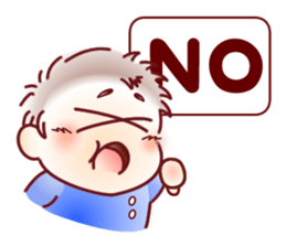 Sticker for mom of twins(English) sticker #5708173