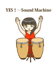 Music Girl Asia sticker #5708227