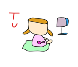 YUKI 's daily life conversation sticker #5708247