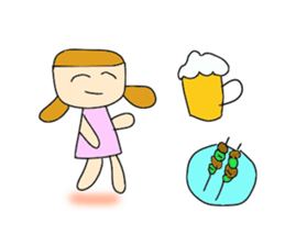 YUKI 's daily life conversation sticker #5708248