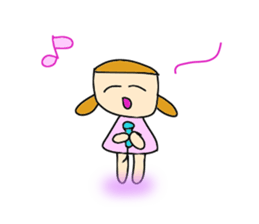 YUKI 's daily life conversation sticker #5708257