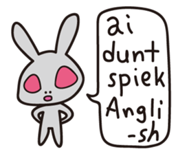 Moonrabbits (English) sticker #5708279