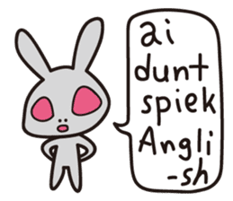 Moonrabbits (English) sticker #5708279