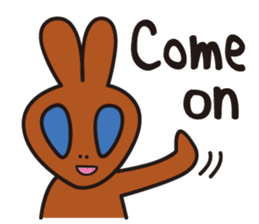 Moonrabbits (English) sticker #5708283