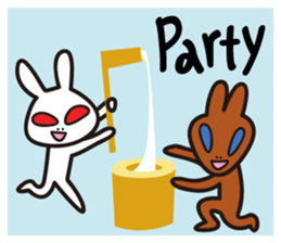 Moonrabbits (English) sticker #5708303