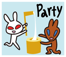 Moonrabbits (English) sticker #5708303