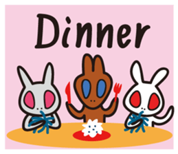 Moonrabbits (English) sticker #5708305