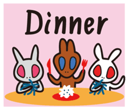 Moonrabbits (English) sticker #5708305