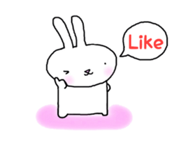 Rabbit and sometimes turtle(en) sticker #5708542