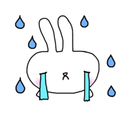 Rabbit and sometimes turtle(en) sticker #5708544