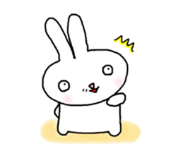 Rabbit and sometimes turtle(en) sticker #5708548