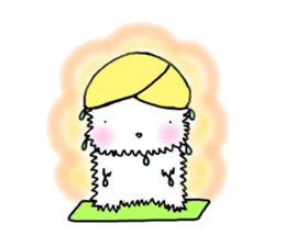 Rabbit and sometimes turtle(en) sticker #5708561