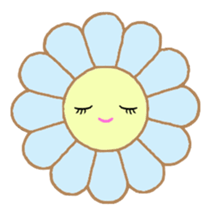 Cute Flowers sticker #5708594