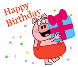 Pipi pig - Part1 sticker #5708852