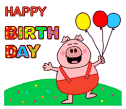 Pipi pig - Part1 sticker #5708863