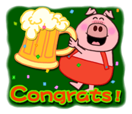 Pipi pig - Part1 sticker #5708865