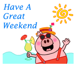 Pipi pig - Part1 sticker #5708880