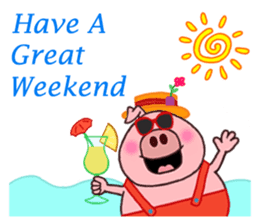 Pipi pig - Part1 sticker #5708880