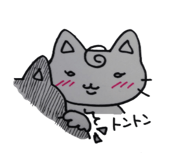 A cat female cat sticker #5708980