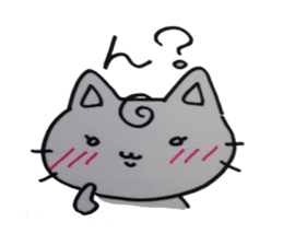 A cat female cat sticker #5708995