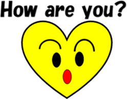 English Heart message sticker #5709013