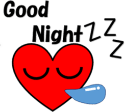 English Heart message sticker #5709015