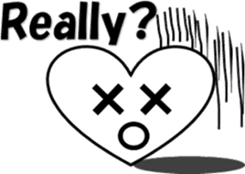 English Heart message sticker #5709016