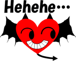 English Heart message sticker #5709024