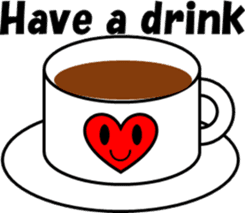 English Heart message sticker #5709025