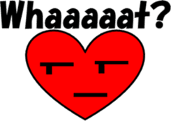 English Heart message sticker #5709028