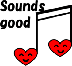 English Heart message sticker #5709030