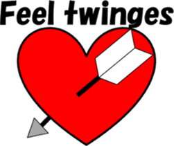 English Heart message sticker #5709032