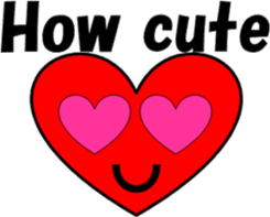 English Heart message sticker #5709036