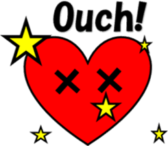 English Heart message sticker #5709041