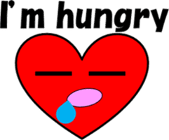 English Heart message sticker #5709043