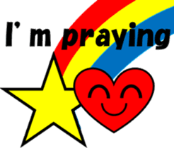 English Heart message sticker #5709045