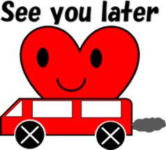 English Heart message sticker #5709050