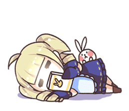 Lukka&Rabbit's daily life -Second- sticker #5709189